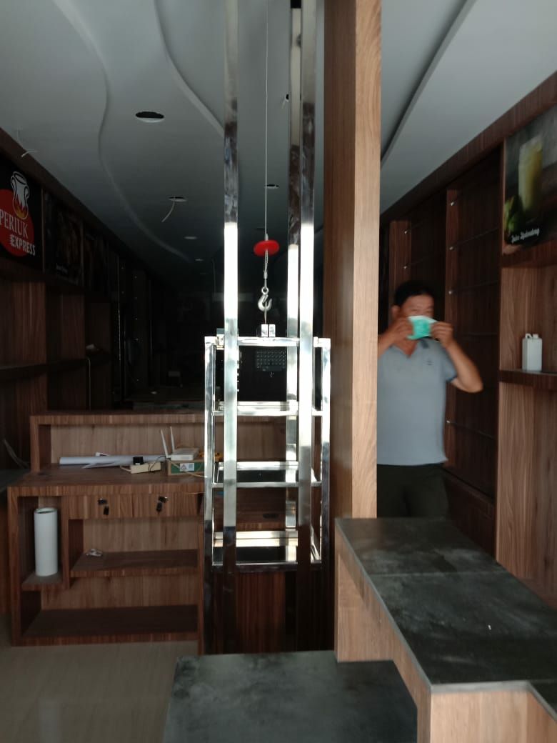 lift makanan periuk - Dokumentasi Proyek